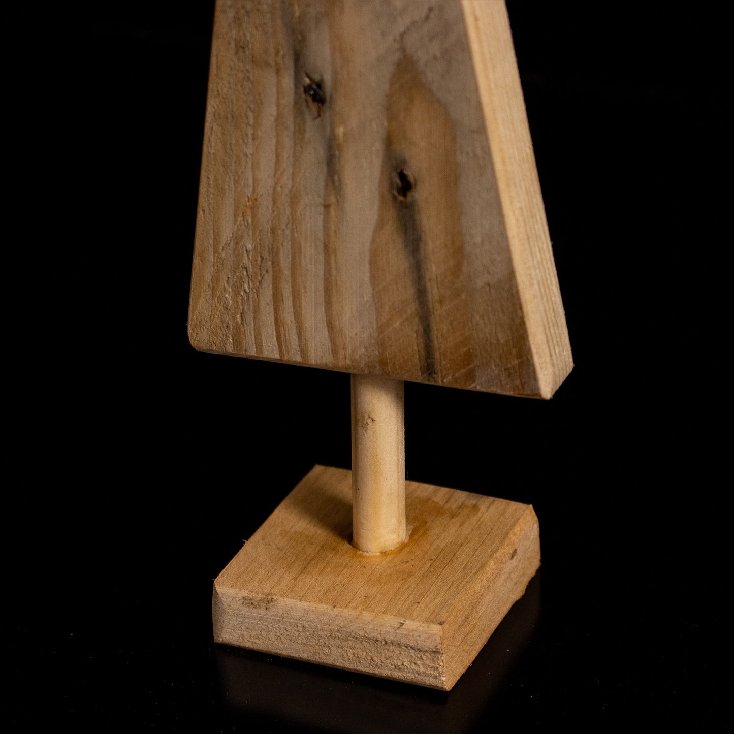Reclaimed Wood Rustic Christmas Tree Ornament Decoration