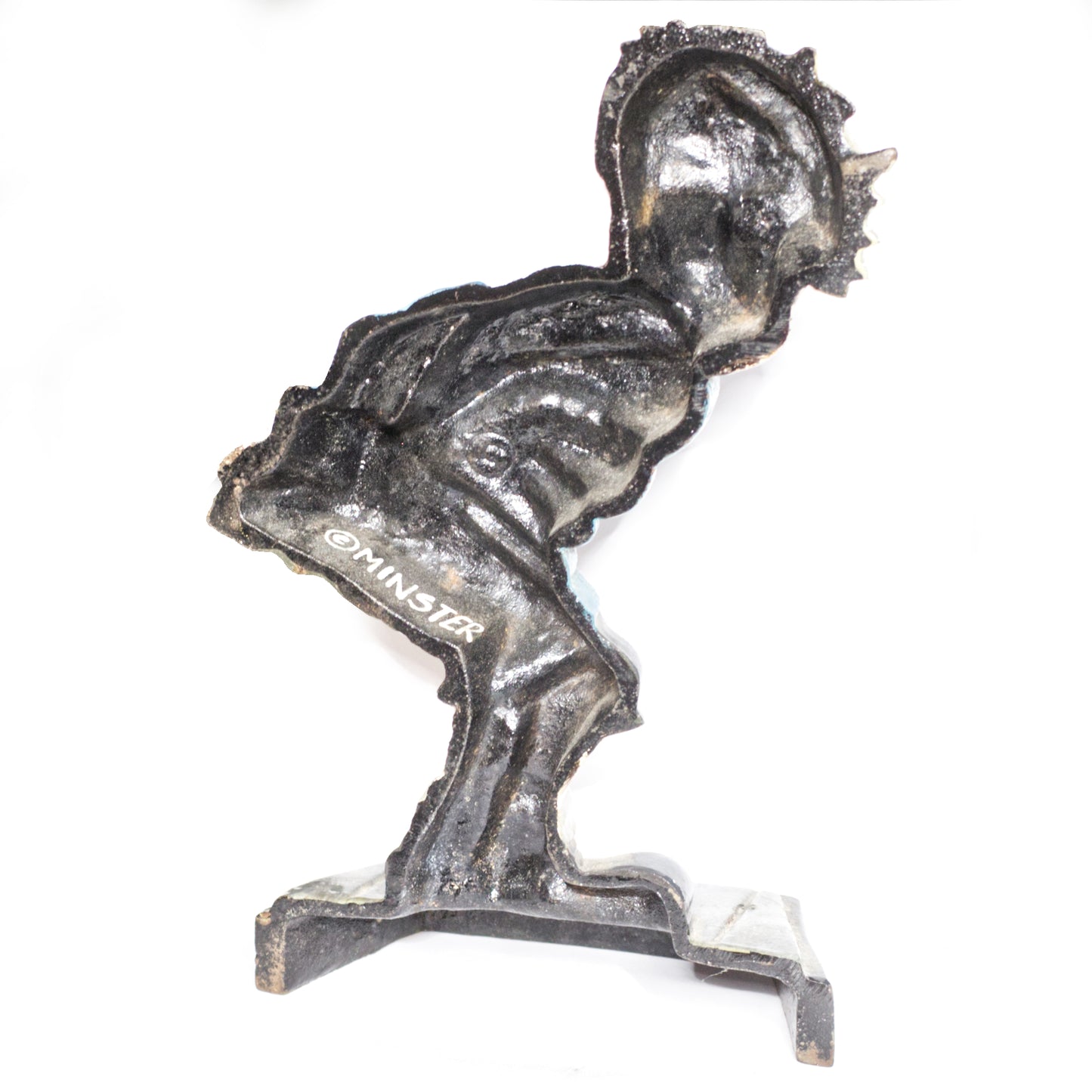 Vintage Cold Painted Cast Iron Novelty Door Stop