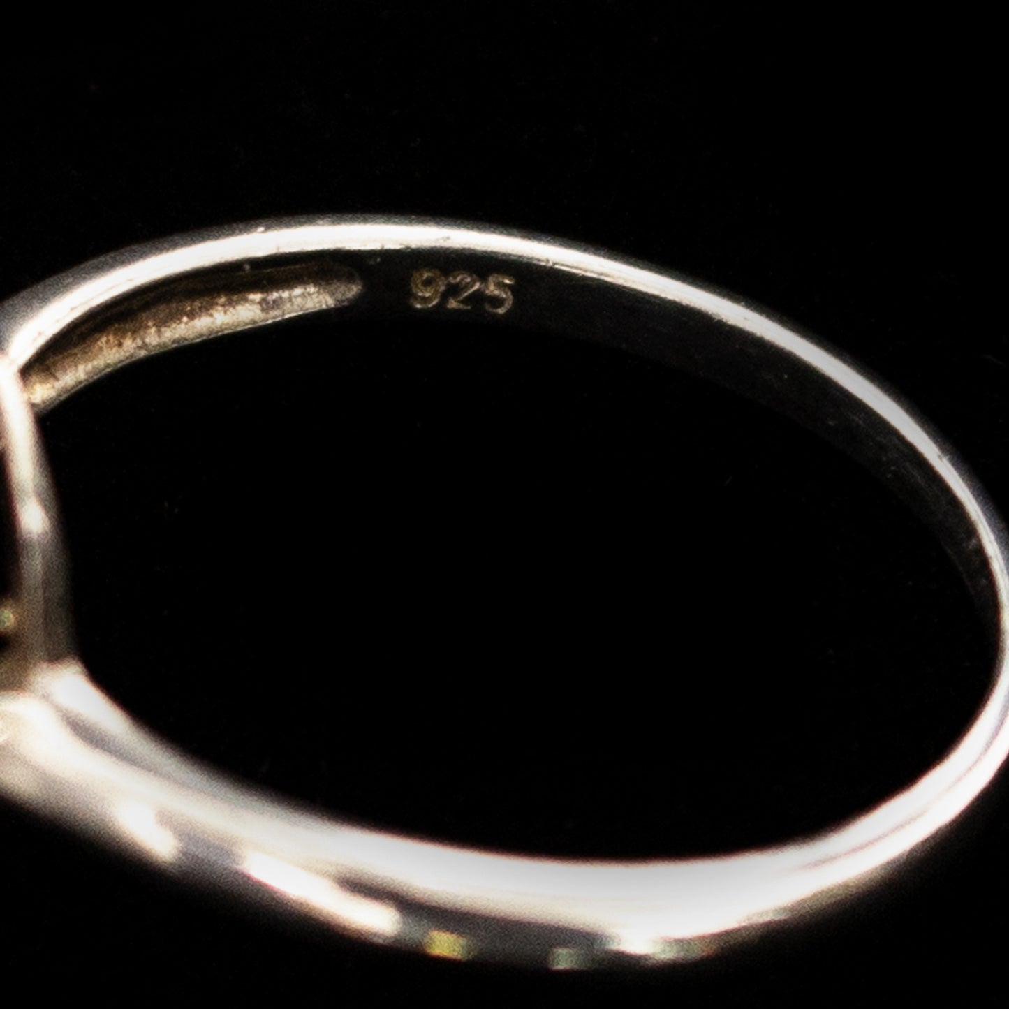 925 Silver Amethyst Ring Size L