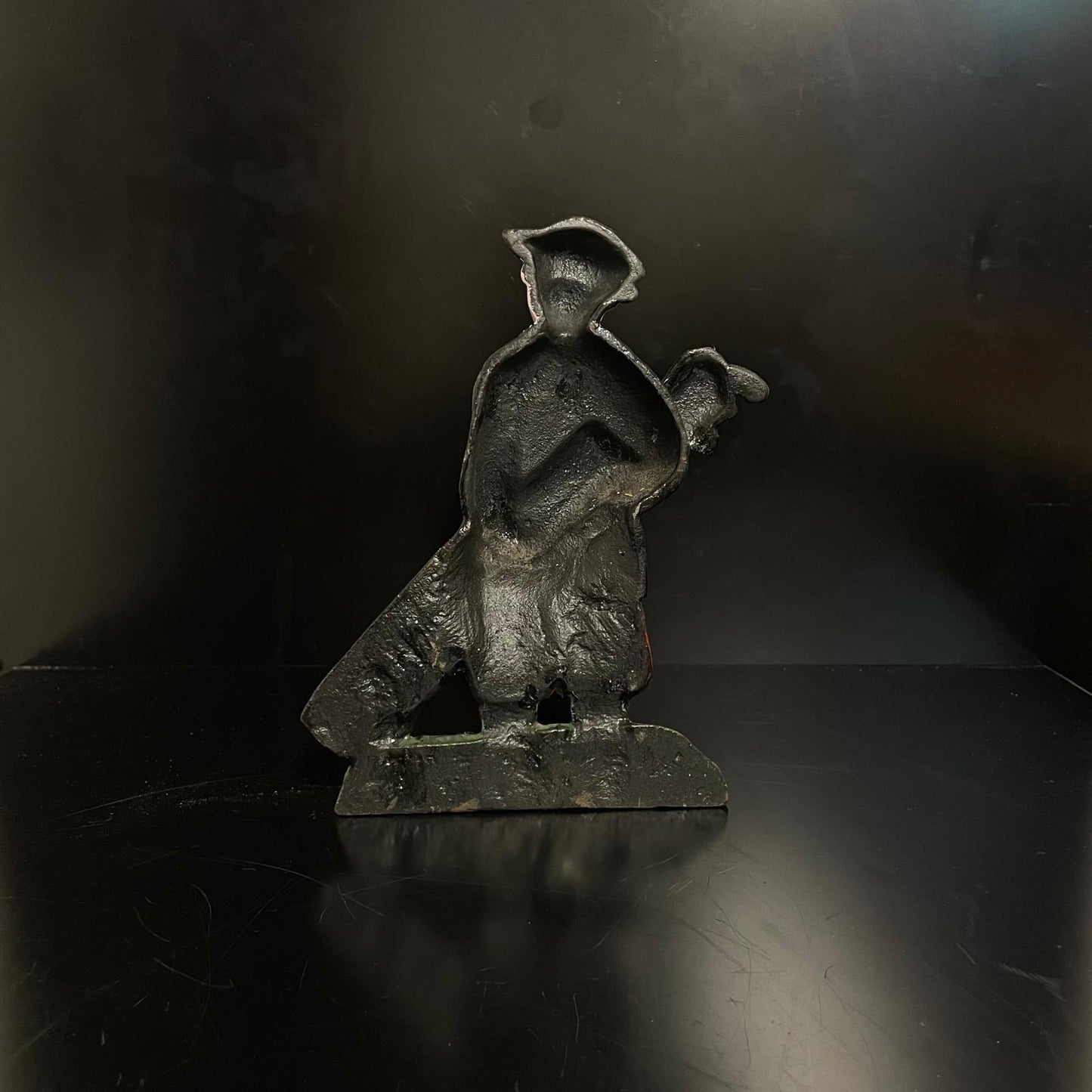 Vintage Cast Iron Golfer Door Stop