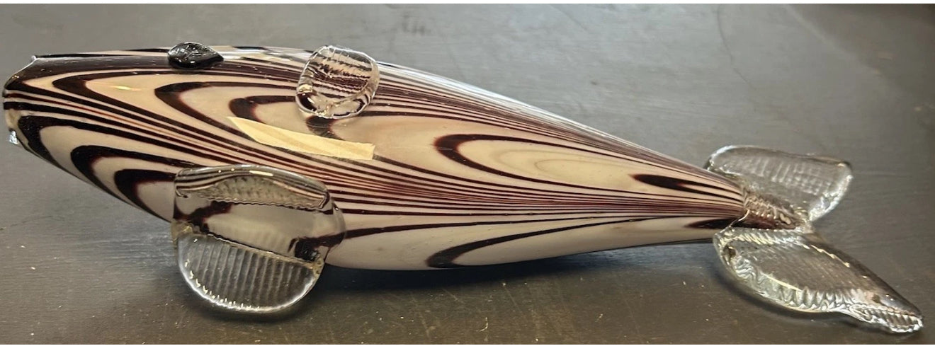 Murano Multicoloured Handblown Glass Fish