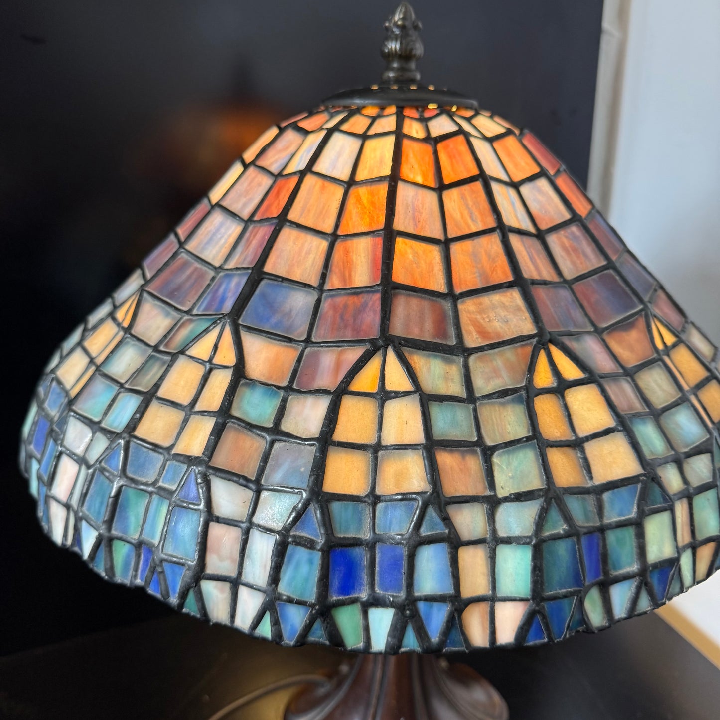Tiffany style lamp