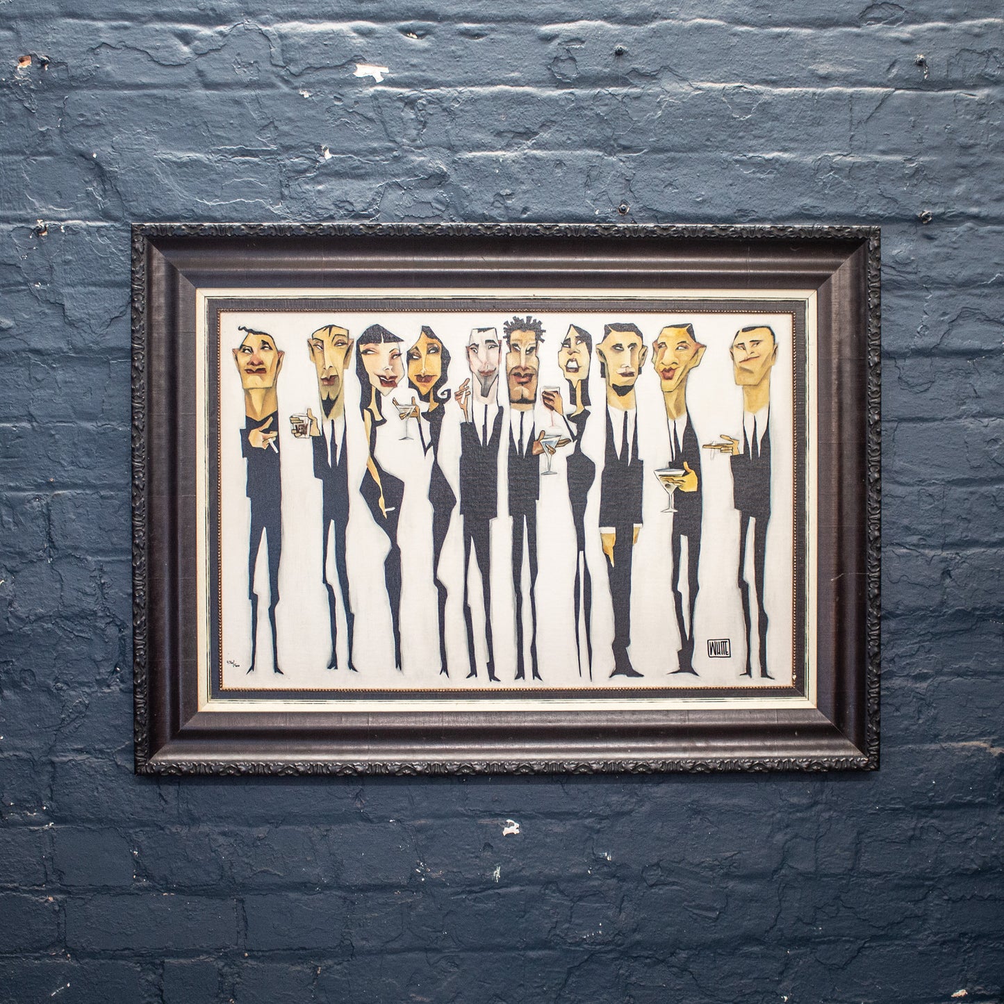 Todd White 'Barcode' Limited Edition Print 476/500